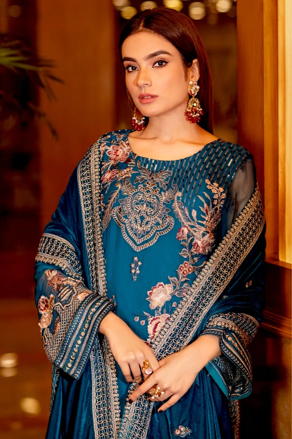 Ramsha Velvet Collection Vol-3 – V-306